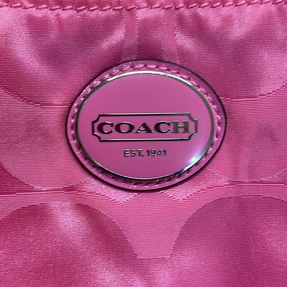 NWT Vintage Coach oversized bag - Picture 4 of 11